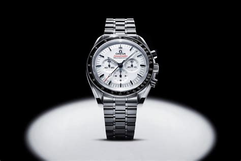 omega speedmaster reduced white dial|new Omega Speedmaster white dial.